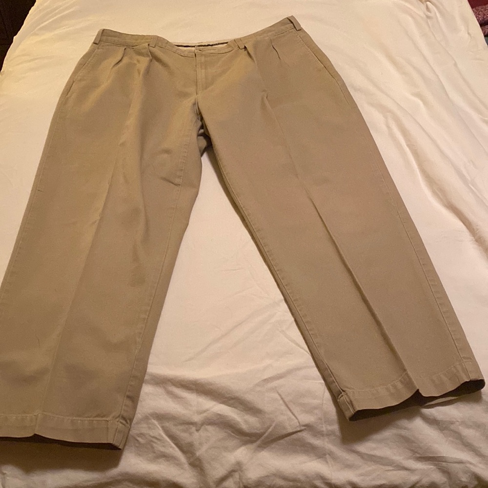 Mens Polo Ralph Lauren Khaki pants 42x30